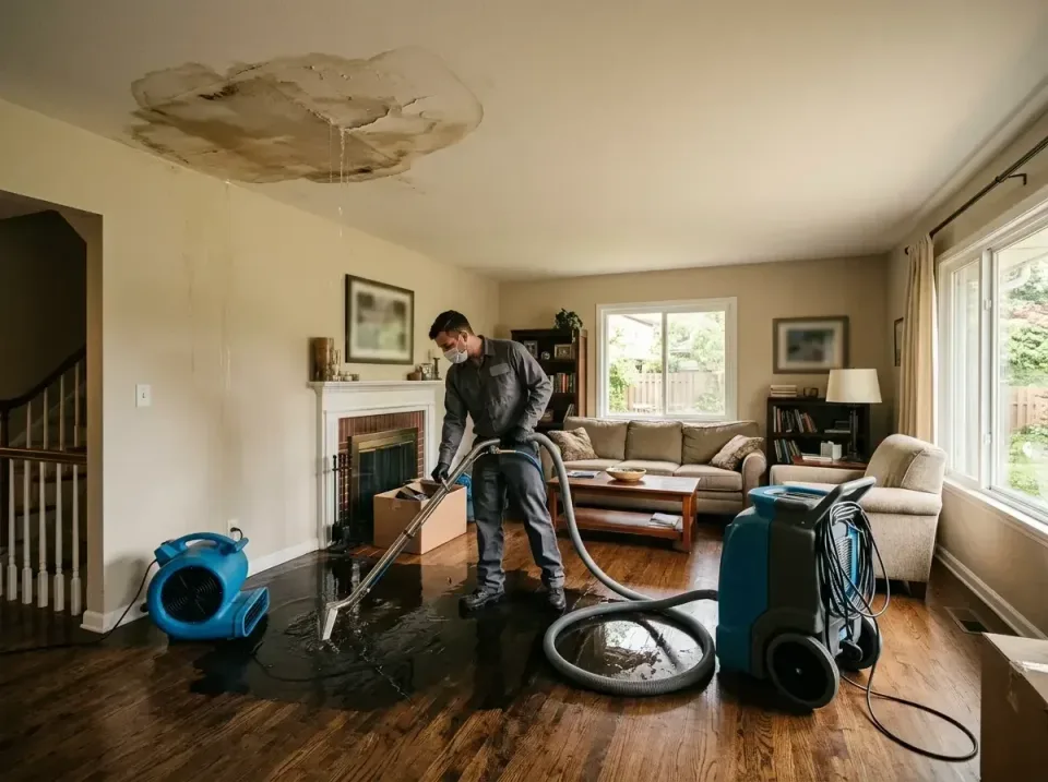 attic-pipe-burst-ceiling-drip-008 — frequently asked questions, Water Damage Restoration & Carpet Care in Grant-Valkaria, FL